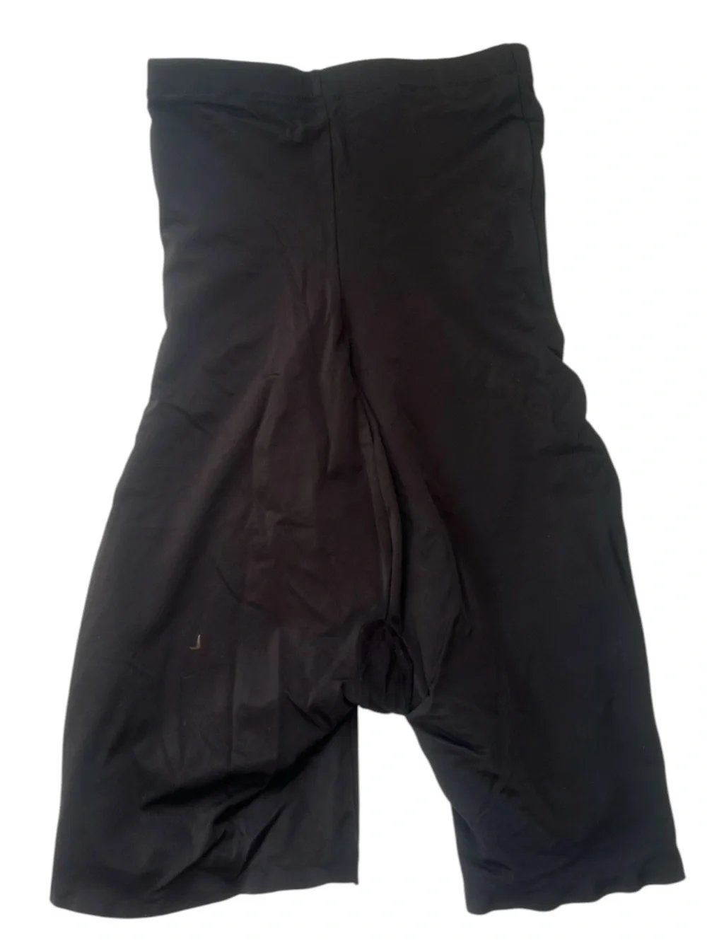 Black Shaping Shorts with Nude Lining - Picture 2 of 4